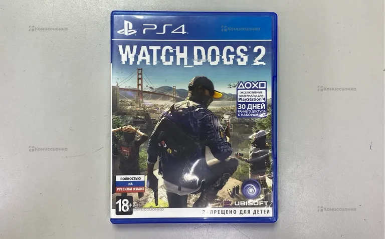 PS4. Диск на PS4 Watch Dogs