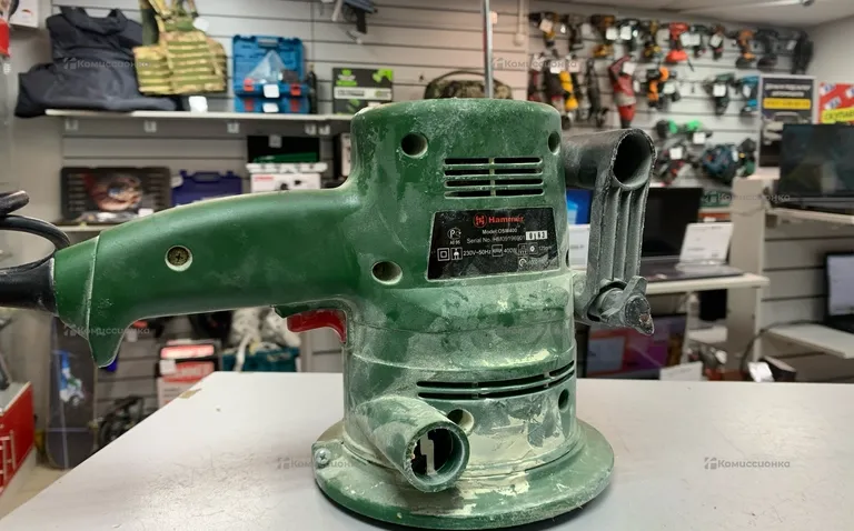 эксцентриковая шлифмашина hammer osm 400