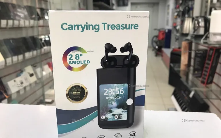 Power Bank  с наушниками