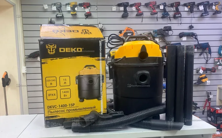 Пылесос  Deko DKVC-1400-15p