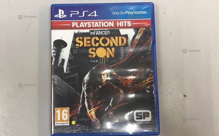 Диск ps4 infamous second son