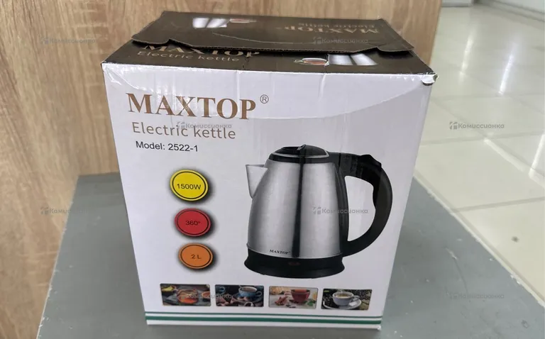 Чайник электрический MAXTOP 2522-1 металл