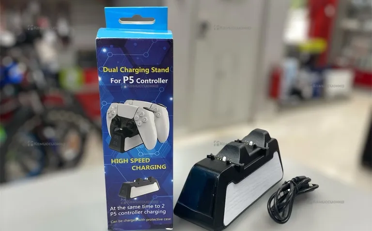 зарядная станция с подсветкой Playstation 5