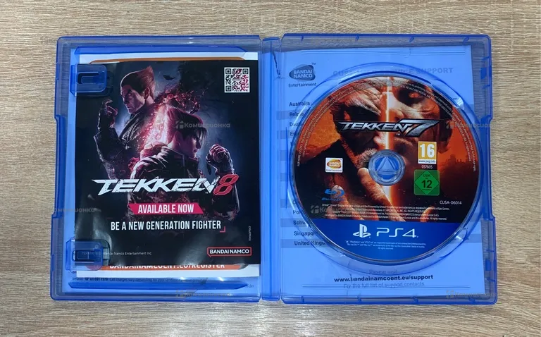 PS4. Диск Tekken 7