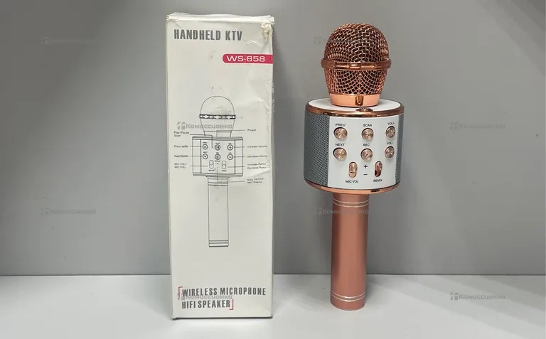 Колонка-микрофон WS-858