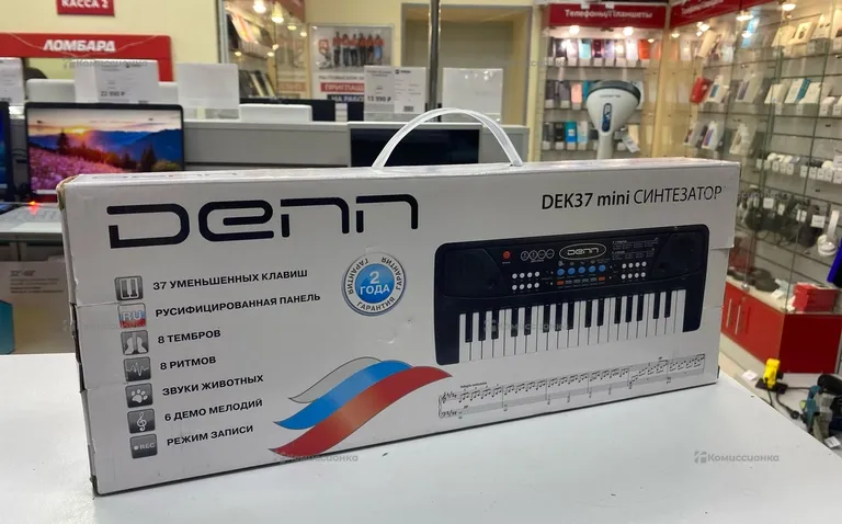 Синтезатор Denn DEK37 mini