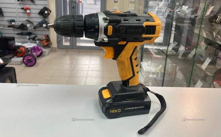 Аккумуляторная дрель-шуруповерт Deko DKCD16Fi-Li