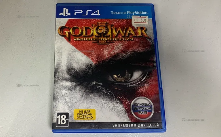 Sony PlayStation  диск god of war ps4