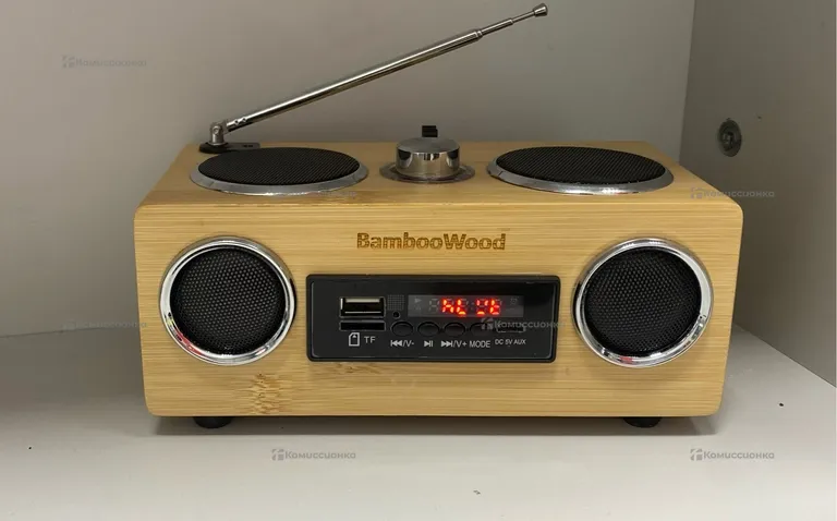 Колонка~радио Bamboowood