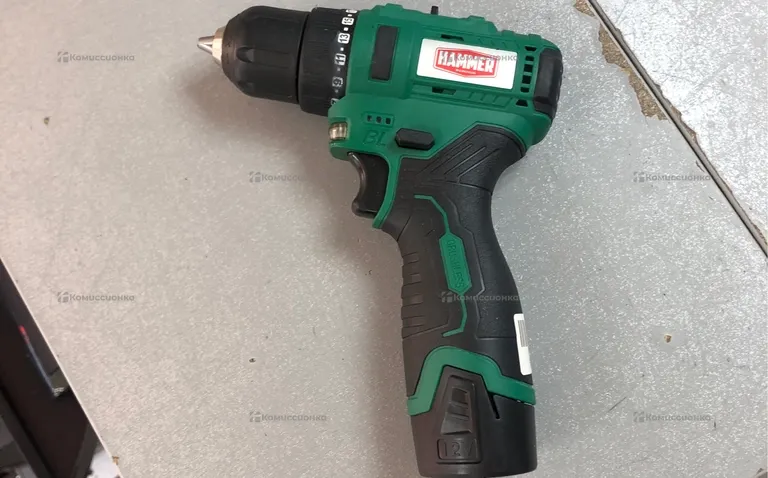 Аккамуляторная дрель-шуруповерт Hammer ACD12BL, 21