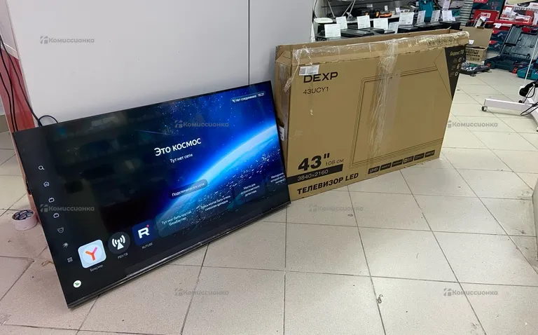 Телевизор DEXP 43UCY1 SmartTV