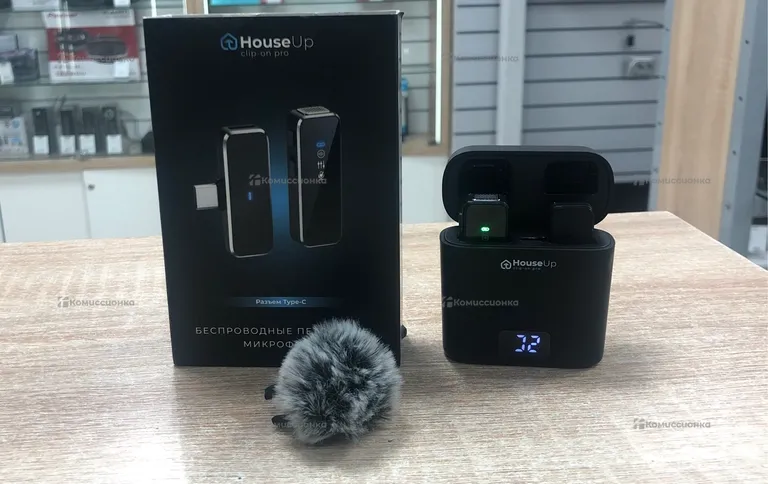 Беспроводные петличные микрофоны House Up