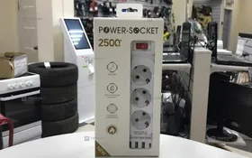 Купить Удлинитель Power Socket 2500W 3 розетки б/у , в Красноярск Цена:690рублей