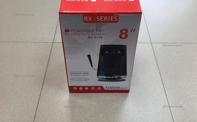 Колонка HIFI RX-8139 (со светомузыкой)