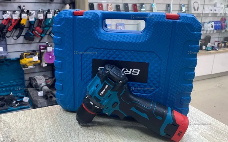 Шуруповерт бесщеточный баночный Gramis 18V