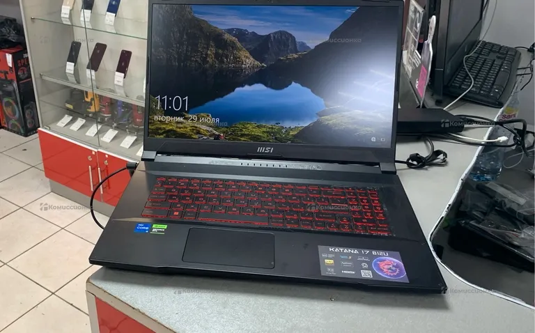 Ноутбук  MSI KATANA 17 B12U