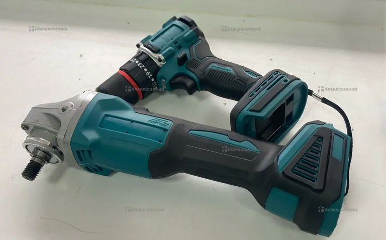 Набор 2в1 УШМ+Шуруповерт Makita реп.