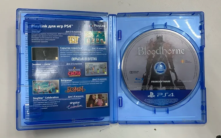 PS4.  Диск Bloodborne
