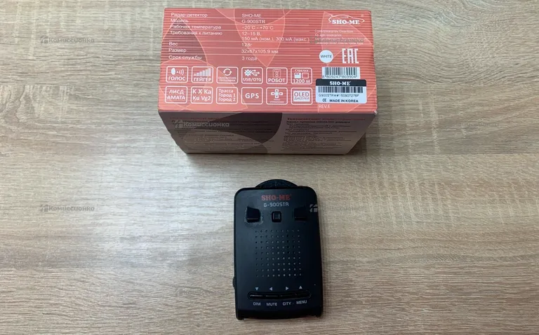 Радар-детектор Sho-Me G-900STR