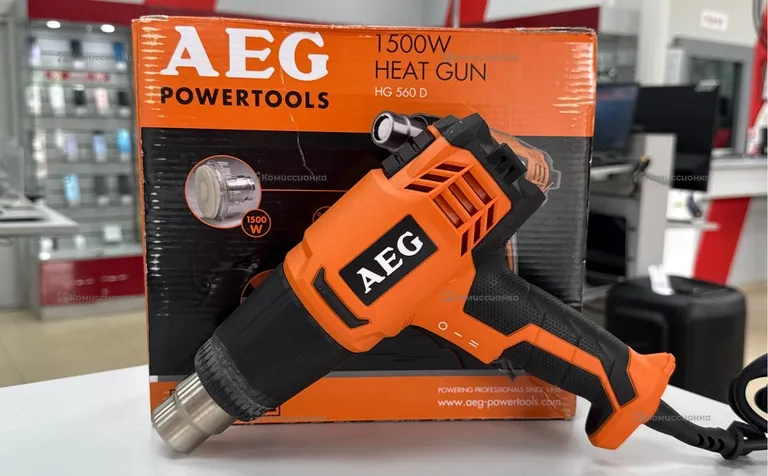 фен строительный для пвх AEG  HG560D