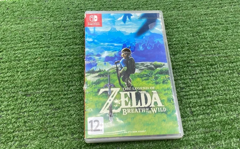 Приставка Nintendo картридж Zelda Breath of the Wi