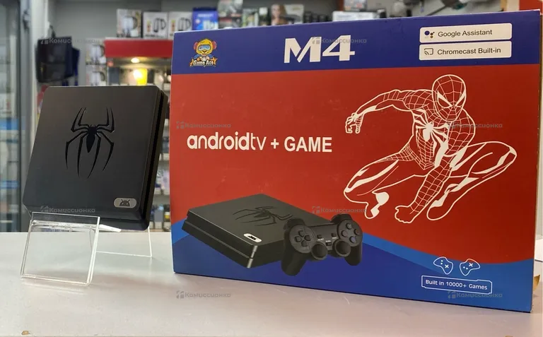 Приставка Android tv + game m4  1+8+64g