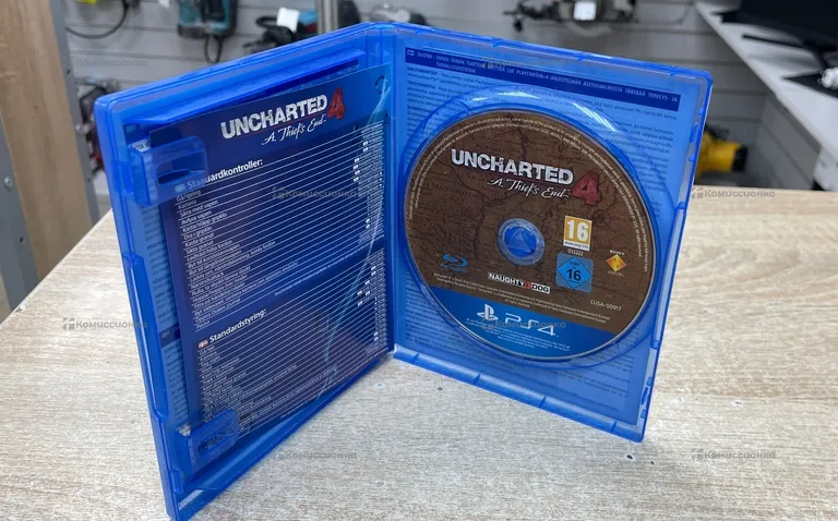 PS4. диск uncharted 4