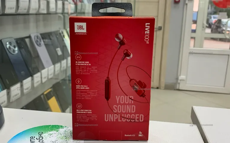 Блютуз наушники JBl Live 100bt