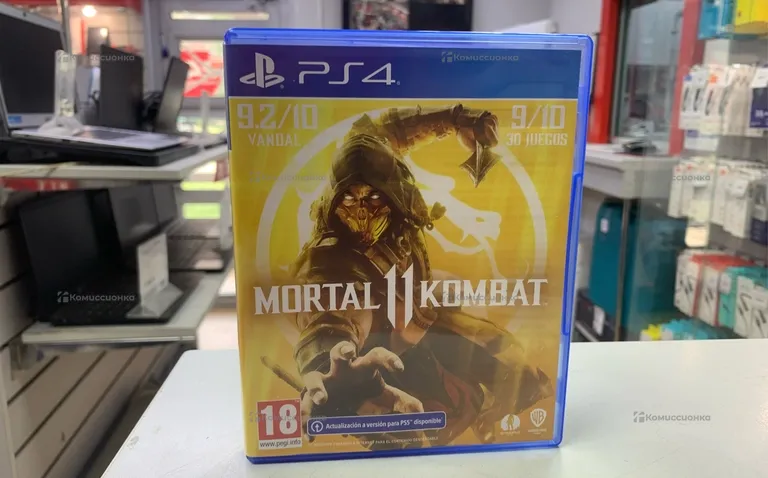 PS4. Диск PS Mortal Kombat 11