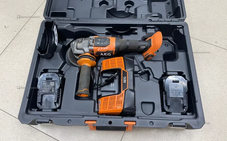 Аккумуляторная ушм AEG BEWS18-115BLPX2