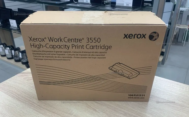 Новый картридж xerox 3550
