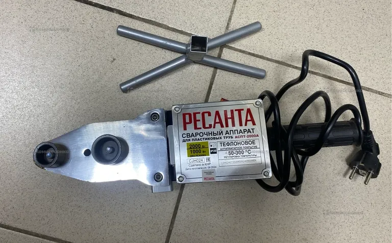 Аппарат для раструбной сварки РЕСАНТА АСПТ-2000