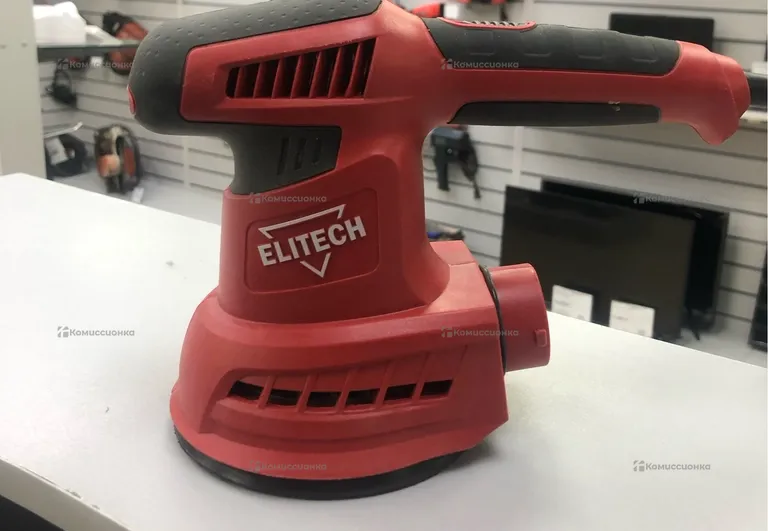 Эксцентриковая шлифмашина ELITECH МШЭ 0412Э