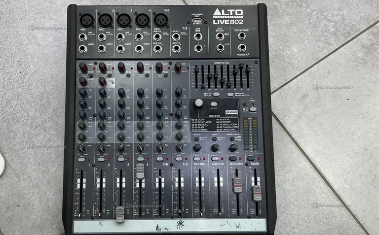 Микшерный пульт alto professional live 802