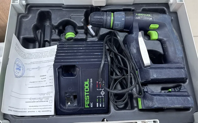 Аккумуляторная дрель-шуруповерт Festool CXS