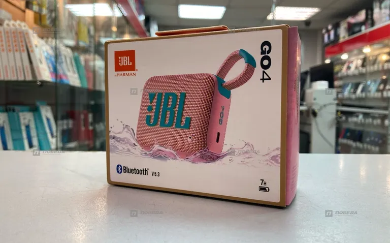 Колонка Jbl GO 4 Pink