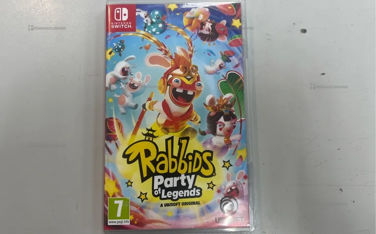 Nintendo картридж Rabbids Party of Legends