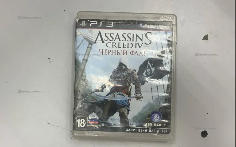 PS3. диск.Assassins Creed  Черный флаг