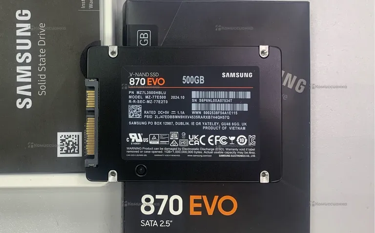 Жесткий диск Ssd Samsung 870 EVO