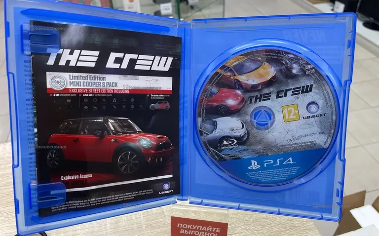 PS4. Диск для PS4 The Crew Ultimate Edition