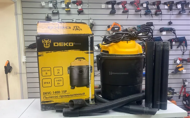 Пылесос  Deko DKVC-1400-15p