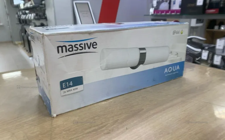 светильник для ванны massive e14 40w ip44