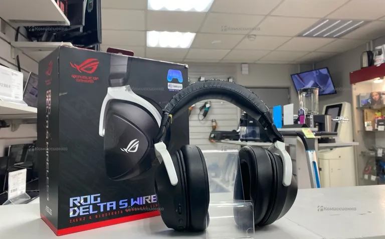 Наушники  asus rog delta s wireless