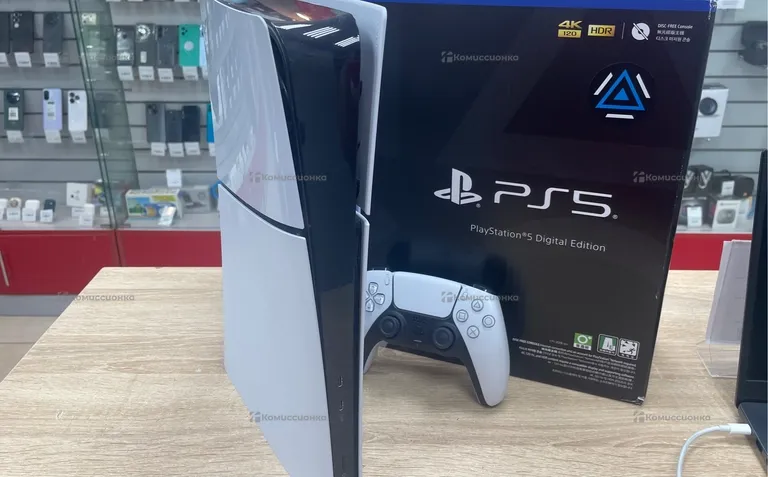 Приставка PS5 Slim 1TB PS5 Slim 1TBбез дисковода