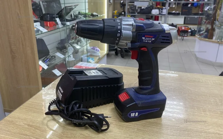 Шуруповерт кратон CD-18