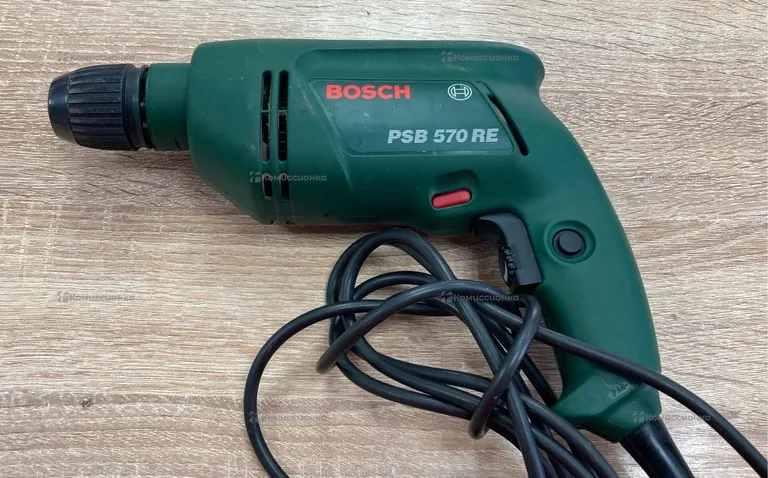 Дрель Bosch PSB 570 RE Case (БЗП)