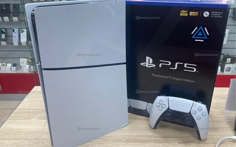 Приставка PS5 Slim 1TB PS5 Slim 1TBбез дисковода