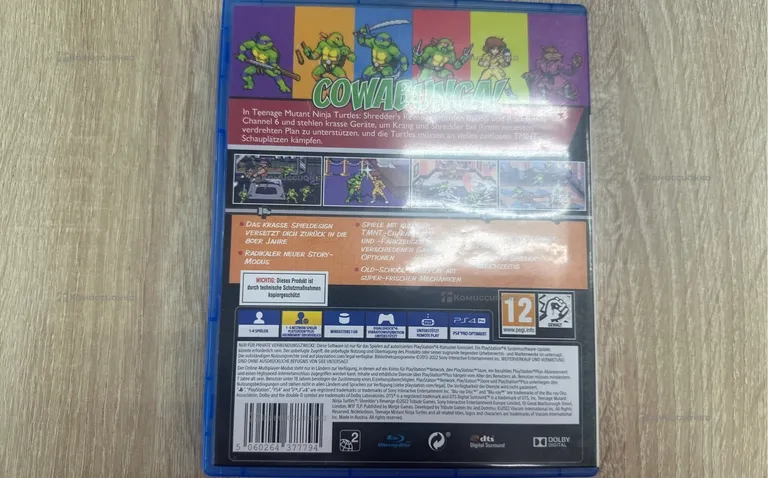 Диск PS4 Shredders Revenge
