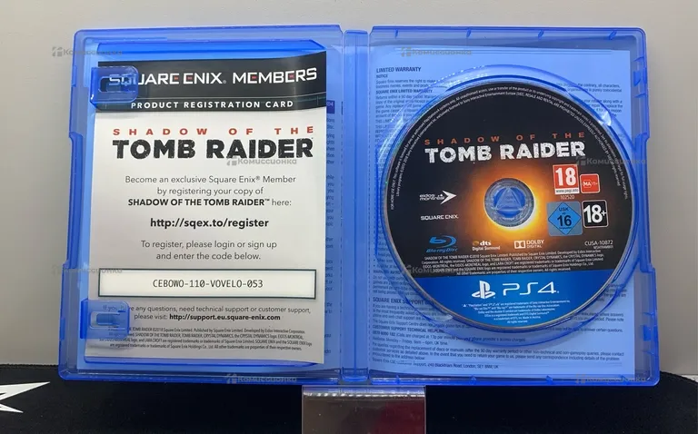 диск для PS4 Tomb Raider