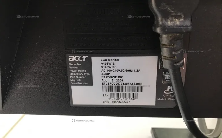 Монитор Acer V193WV